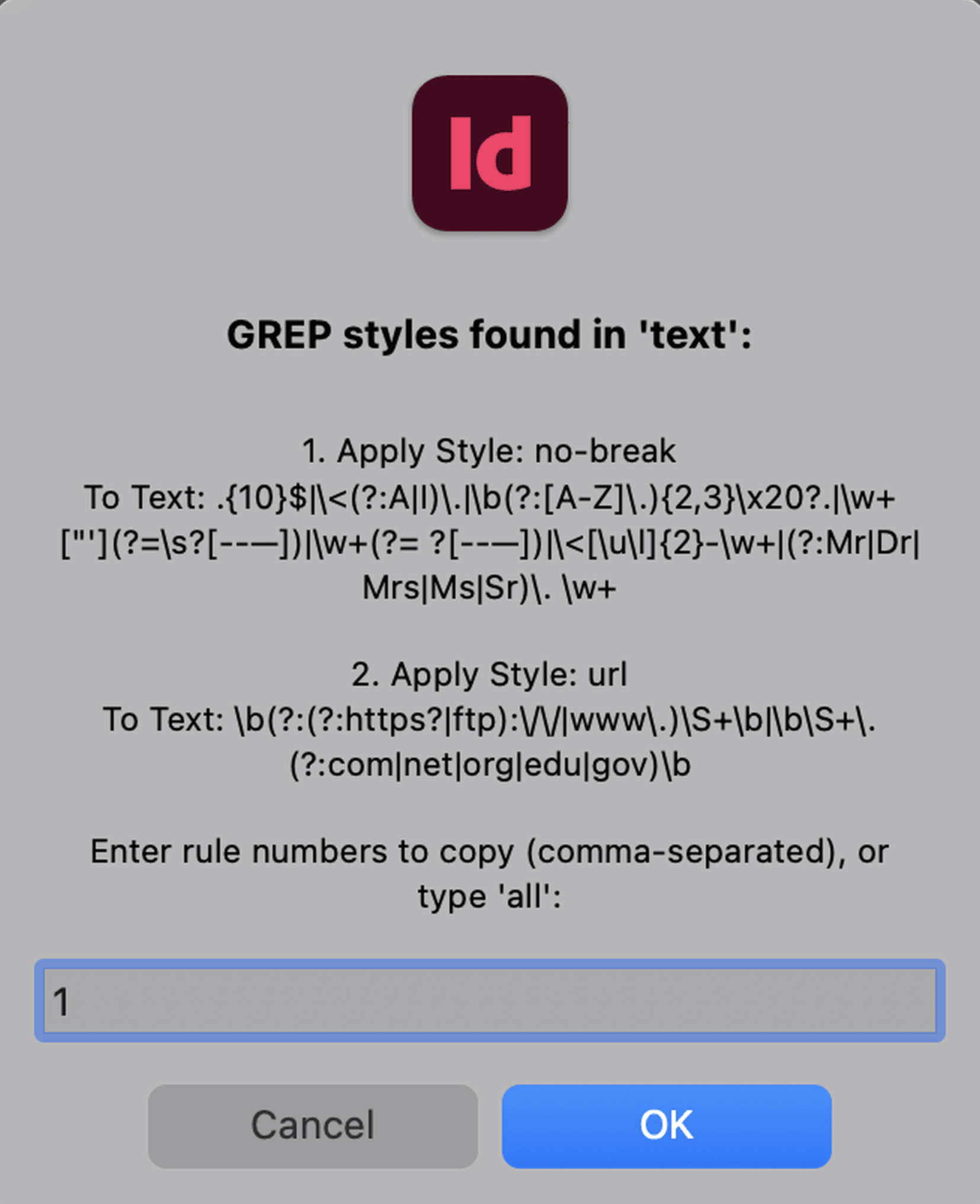 grep share 1 screenshot