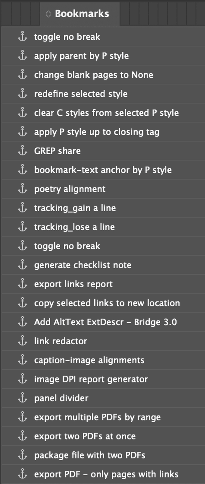 text anchor bookmark by p style 1 screenshot